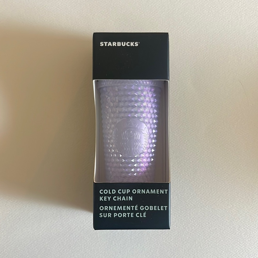 Brand new 2022 Starbucks cold cup ornament/ keychain